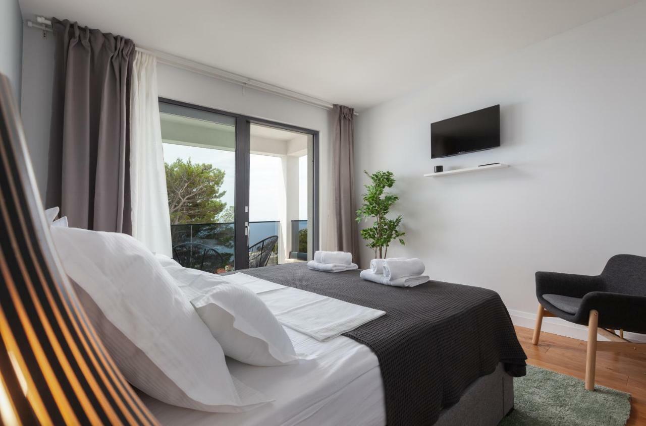 Villa MirA with fantastic sea view Makarska Esterno foto