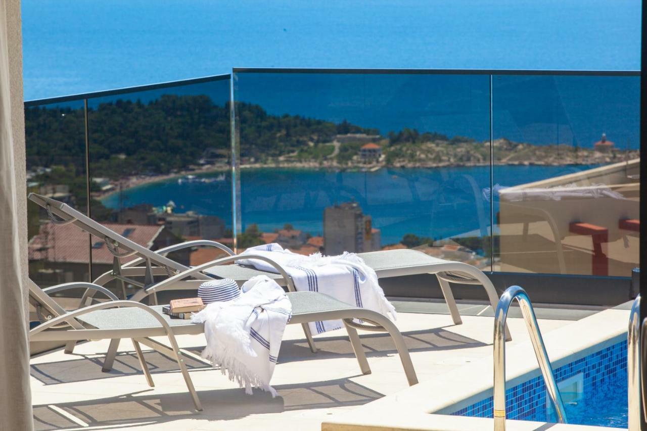 Villa MirA with fantastic sea view Makarska Esterno foto