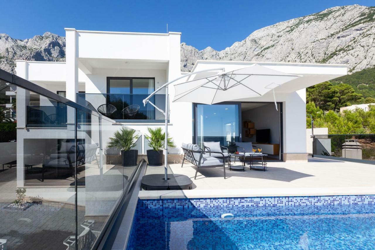 Villa MirA with fantastic sea view Makarska Esterno foto